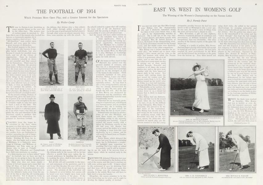 THE FOOTBALL OF 1914
