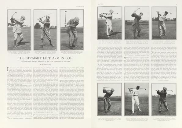 THE STRAIGHT LEFT ARM IN GOLF
