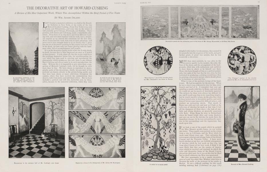 THE DECORATIVE ART OF HOWARD CUSHING