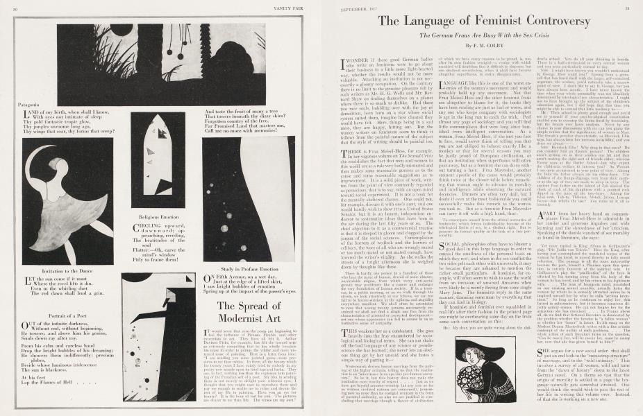 The Language of Feminist Controversy