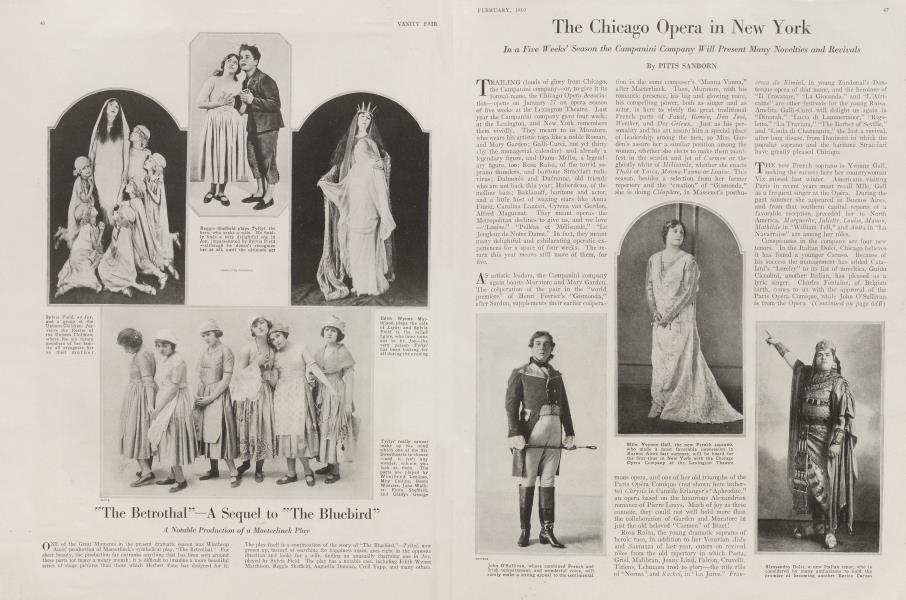 The Chicago Opera in New York