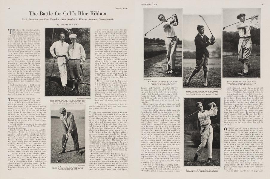 The Battle for Golf's Blue Ribbon