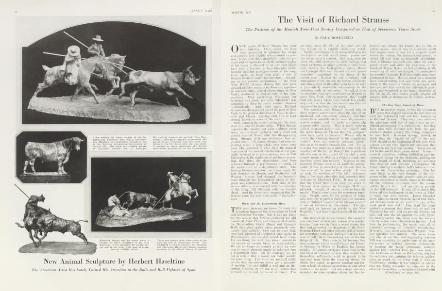 The Visit of Richard Strauss
