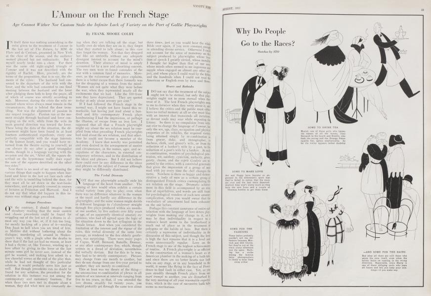 L'Amour on the French Stage