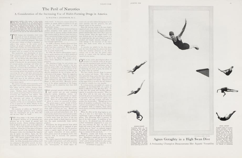 Agnes Geraghty in a High Swan Dive