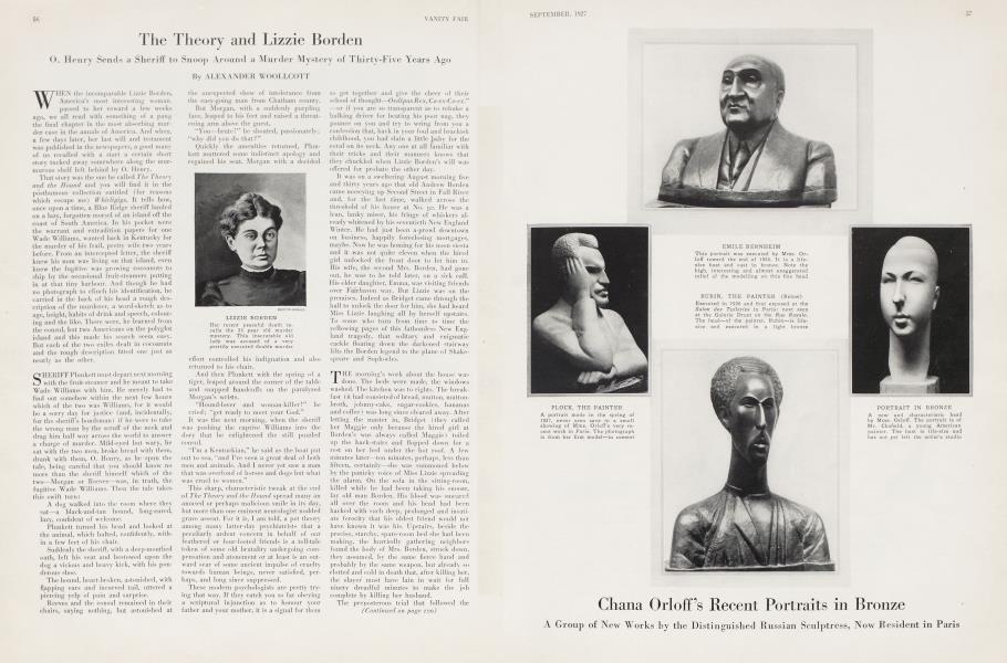 The Theory and Lizzie Borden | Vanity Fair | September 1927