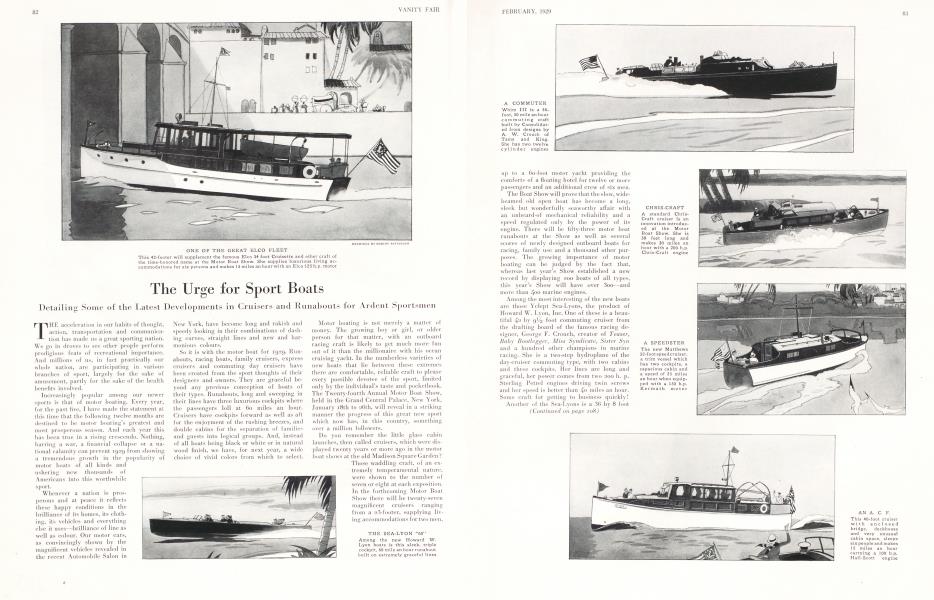 The Urge for Sport Boats