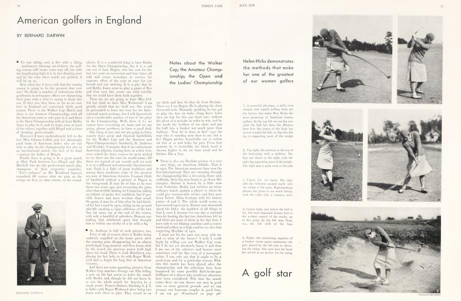 American golfers in England