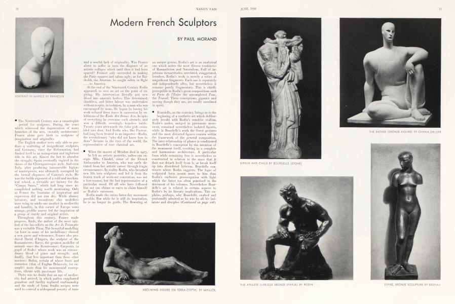 Modern French Sculptors