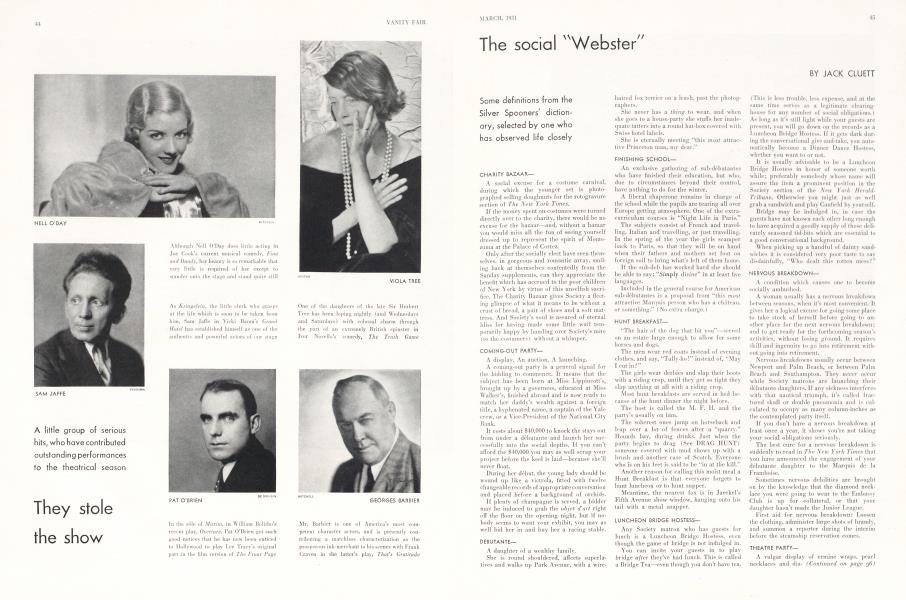 The social "Webster"