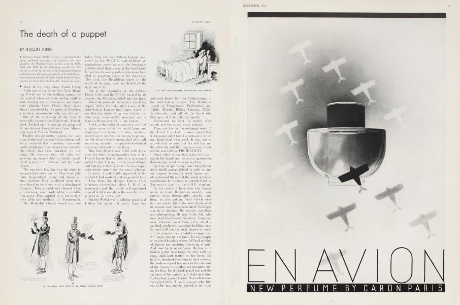 The death of a puppet