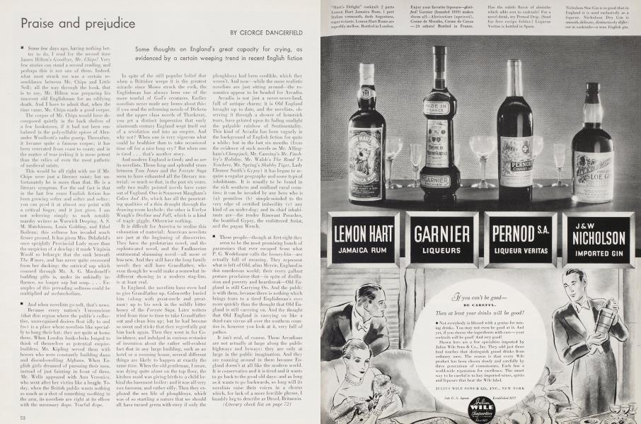 Praise and prejudice | Vanity Fair | April 1935