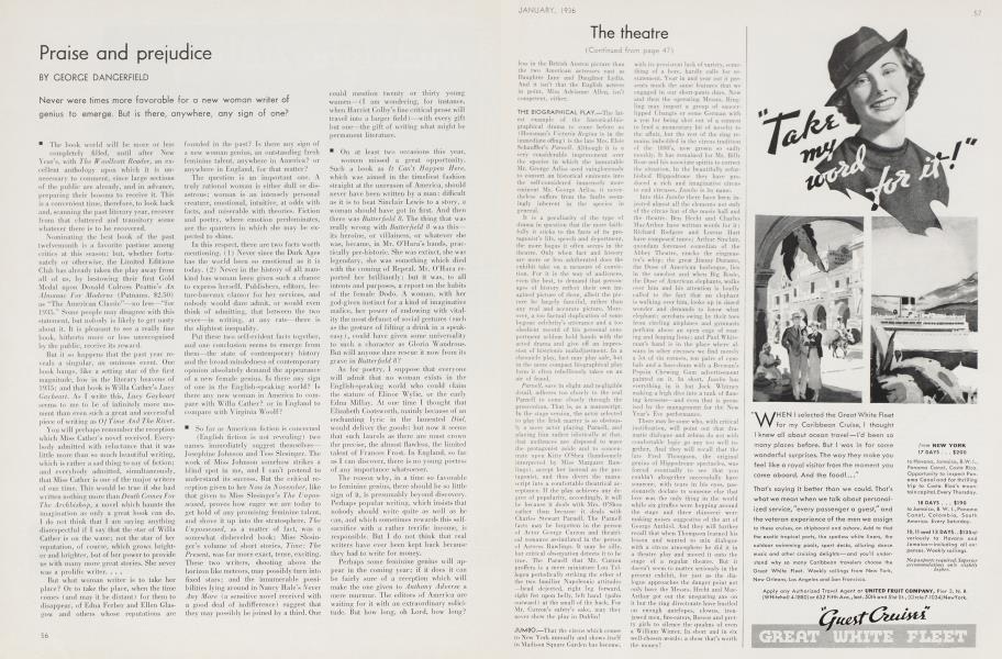 Praise and prejudice