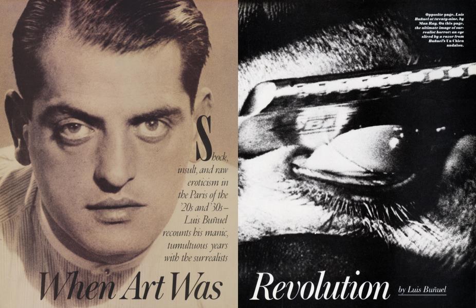 When Art Was Revolution