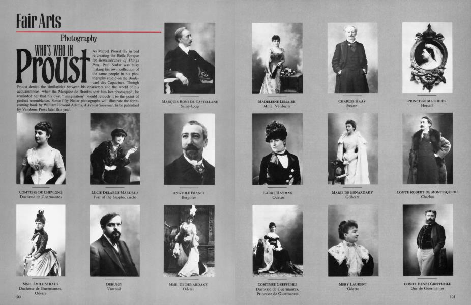 WHO'S WHO IN Proust