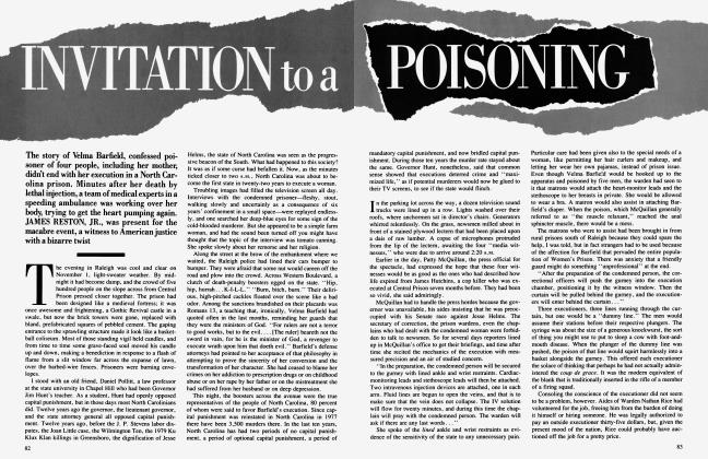 INVITATION to a POISONING