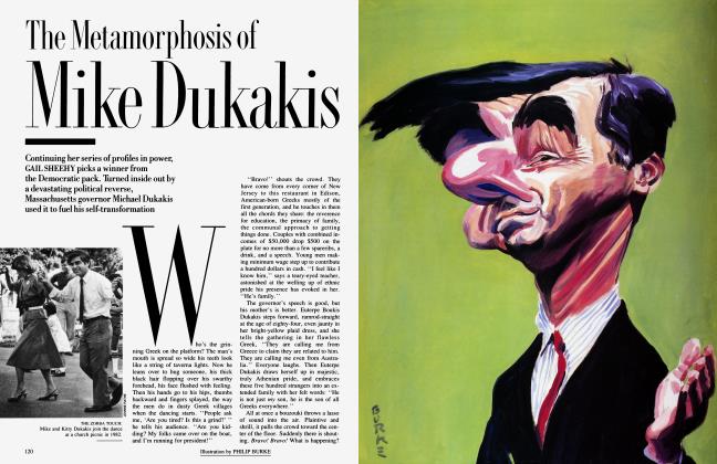 The Metamorphosis of Mike Dukakis