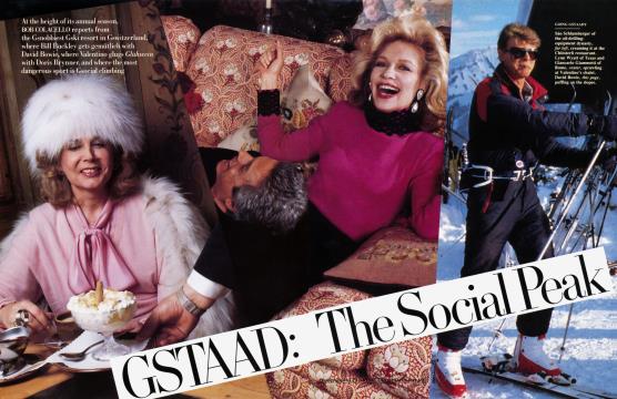 GSTAAD: The Social Peak - February | Vanity Fair