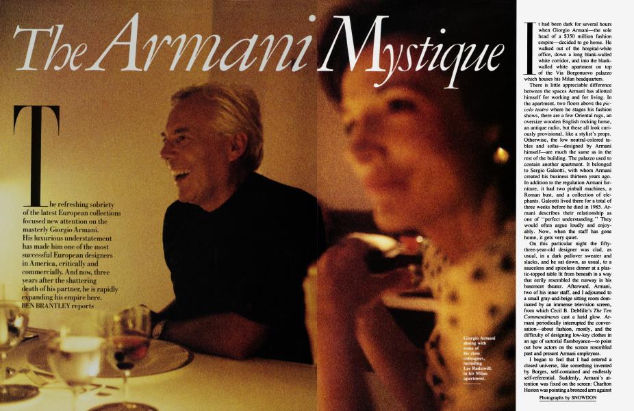 The Armani Mystique