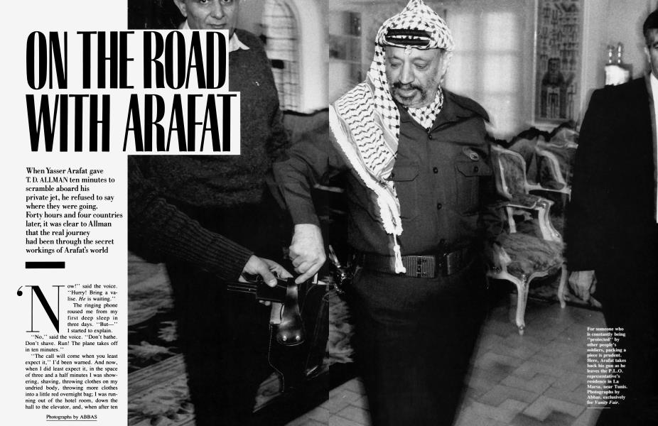 ON THE ROAD WITH ARAFAT