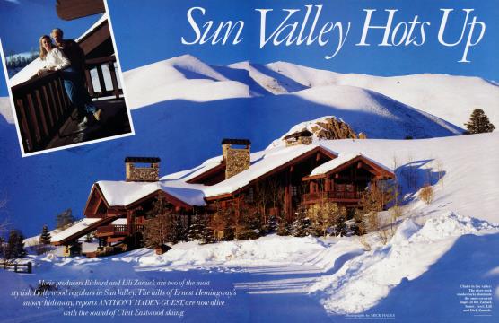 Sun Valley Hots Up - April | Vanity Fair