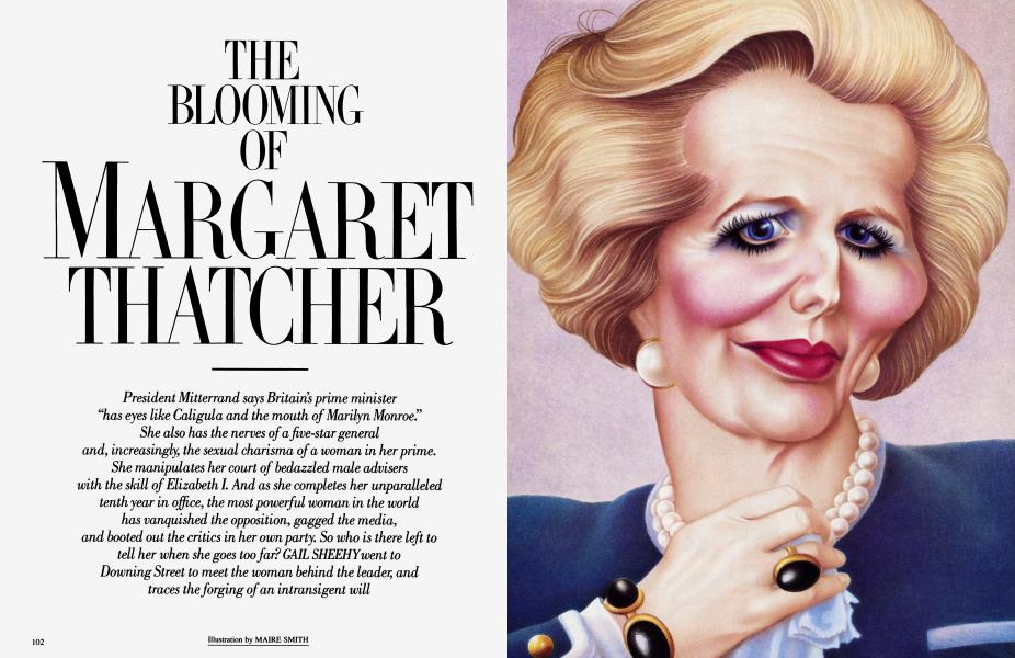 THE BLOOMING OF MARGARET THATCHER