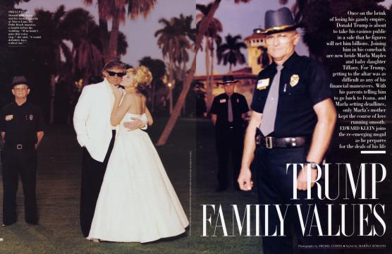 TRUMP FAMILY VALUES - March | Vanity Fair