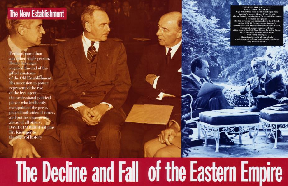 The Decline and Fall of the Eastern Empire