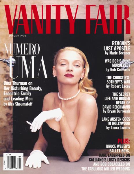 121122 Vanity Fair magazine cover template