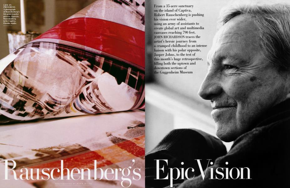 Rauschenberg's Epic Vision