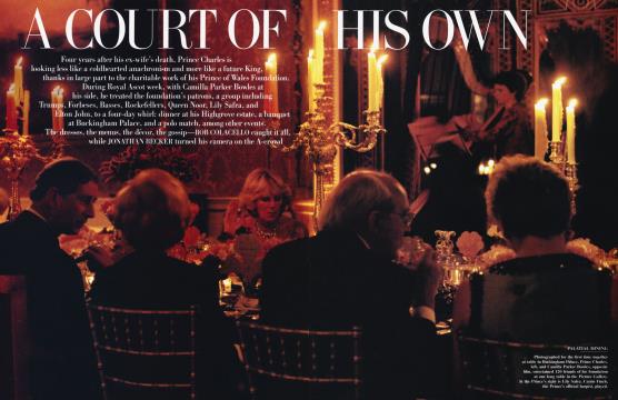 A COURT OF HIS OWN - October | Vanity Fair
