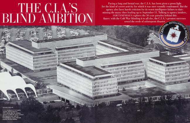 THE C.I.A'S BLIND AMBITION