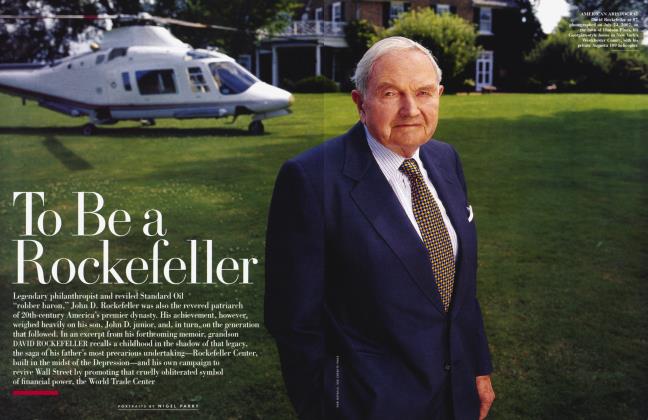 To Be a Rockefeller