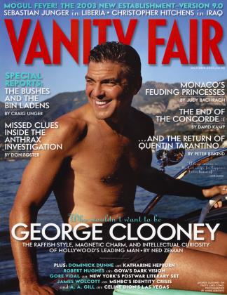 October 2003 | Vanity Fair