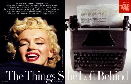 The Things She Left Behind - October | Vanity Fair