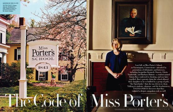 The Code of Miss Porter's - July | Vanity Fair