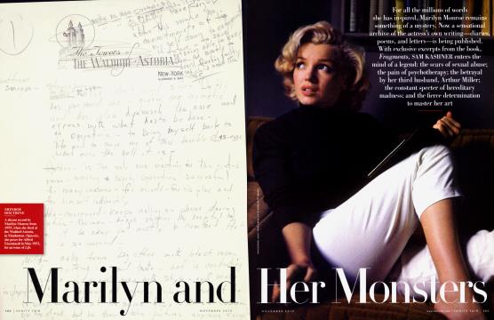 Marilyn and Her Monsters - November | Vanity Fair