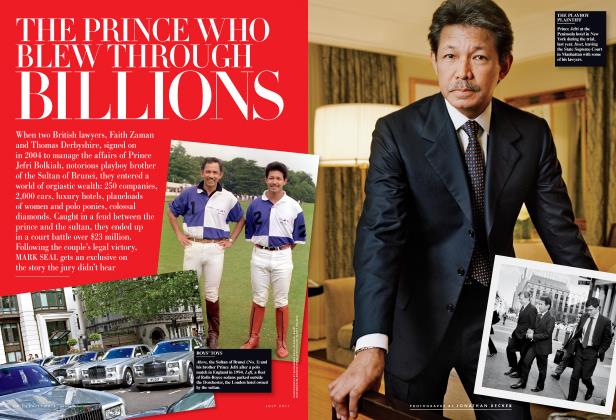 THE PRINCE WHO BLEW THROUGH BILLIONS