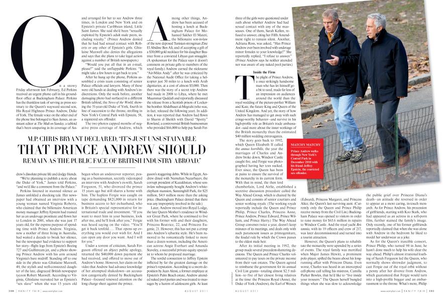882px x 600px - The Trouble with Andrew | Vanity Fair | August 2011