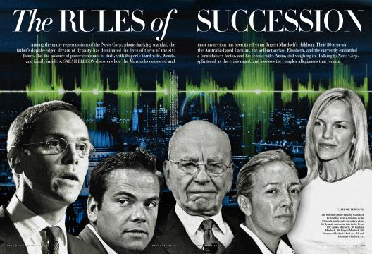 The RULES of SUCCESSION - December | Vanity Fair