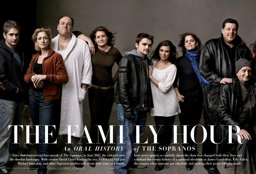 The Family Hour: An Oral History of The Sopranos - April | Vanity Fair