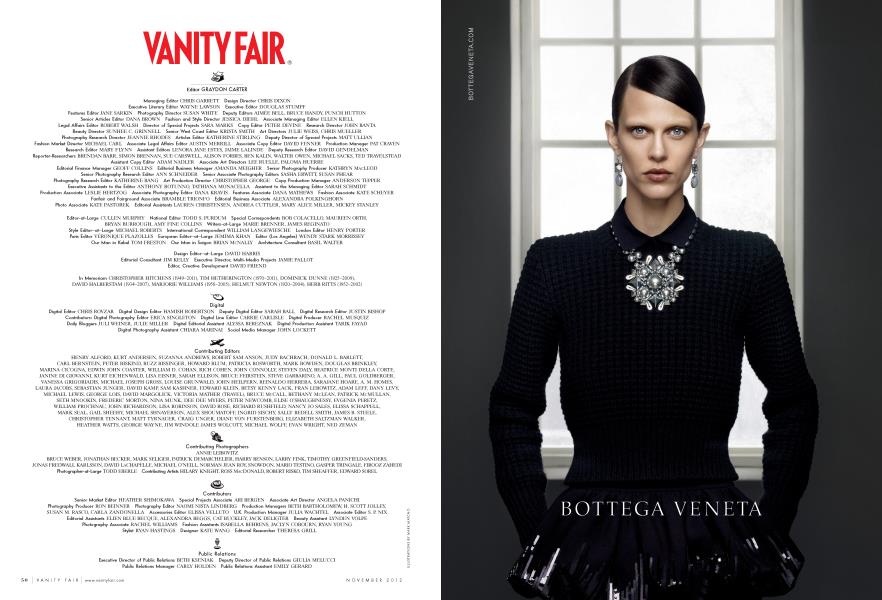 VANITY FAIR Vanity Fair November 2012