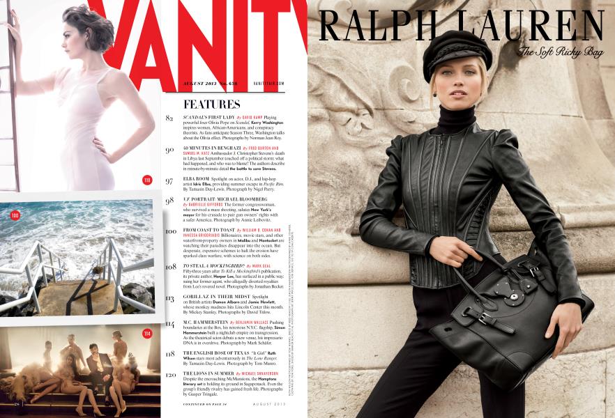 VANITY FAIR | Vanity Fair | AUGUST 2013