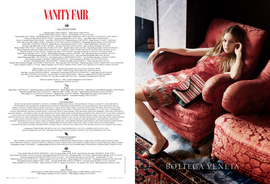 VANITY FAIR | Vanity Fair | January 2014