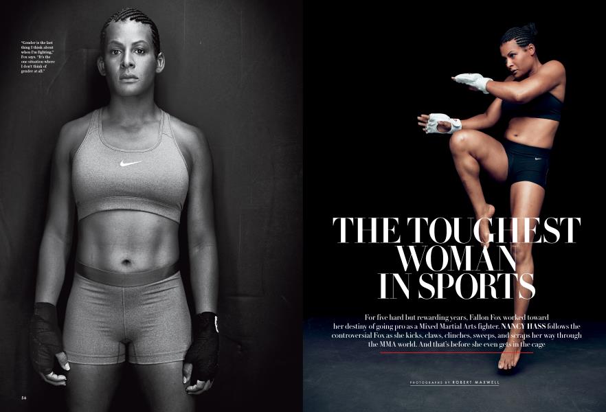 THE TOUGHEST WOMAN IN SPORTS