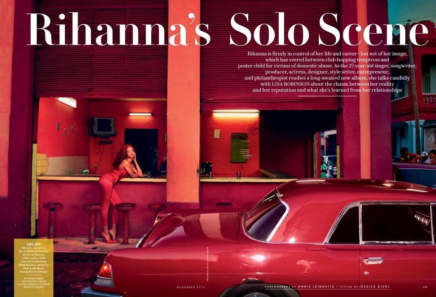 Rihanna's Solo Scene