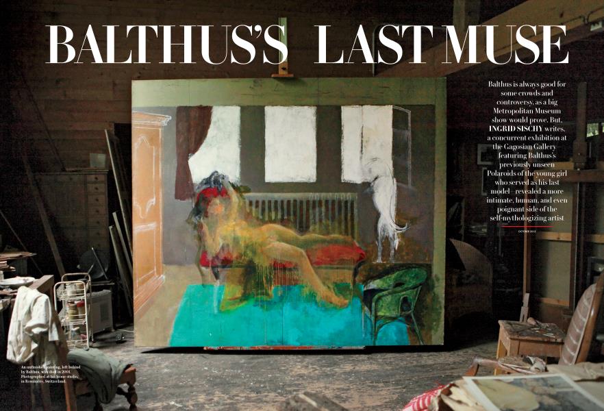 BALTHUS'S LAST MUSE