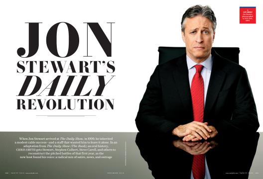 JON STEWART'S DAILY REVOLUTION - December | Vanity Fair