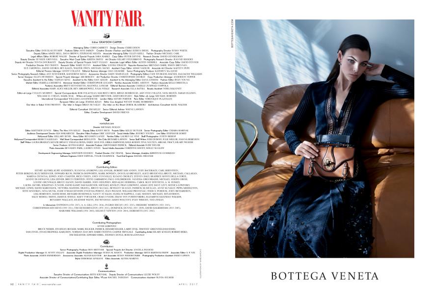 VANITY FAIR | Vanity Fair | April 2017
