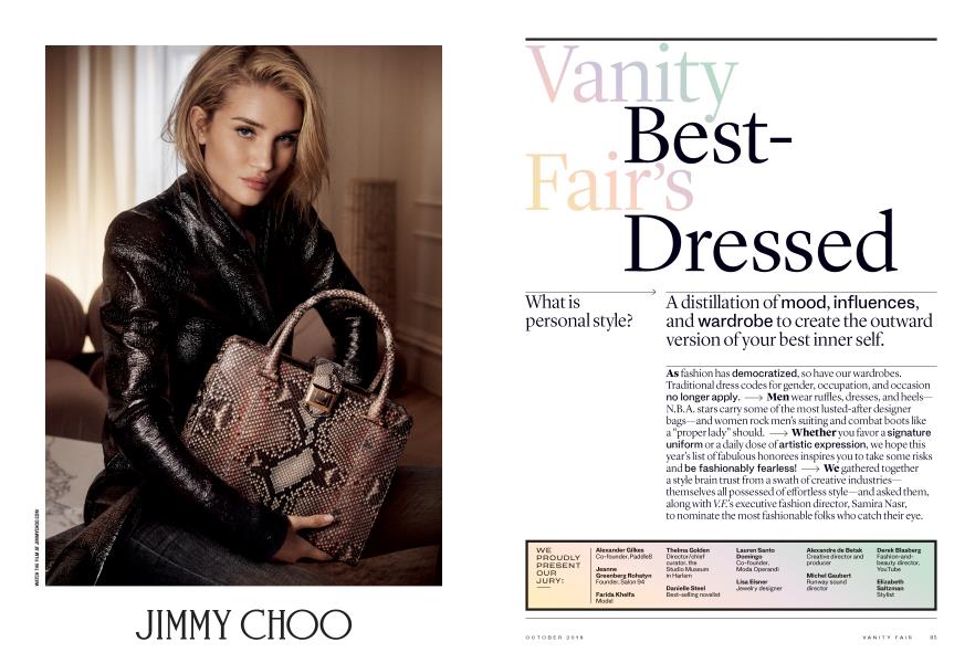 Vanity Fair's Best Dressed